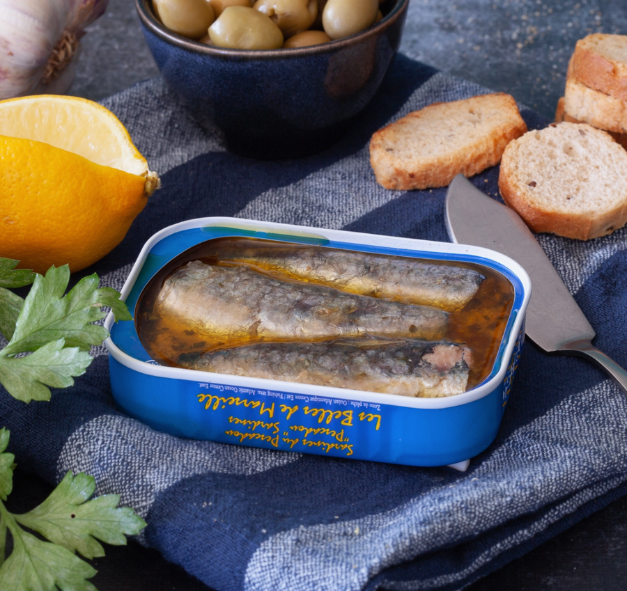 Les Belles de Marseille 'Pescadou' Sardines (Lemon, Parsley, Garlic)
