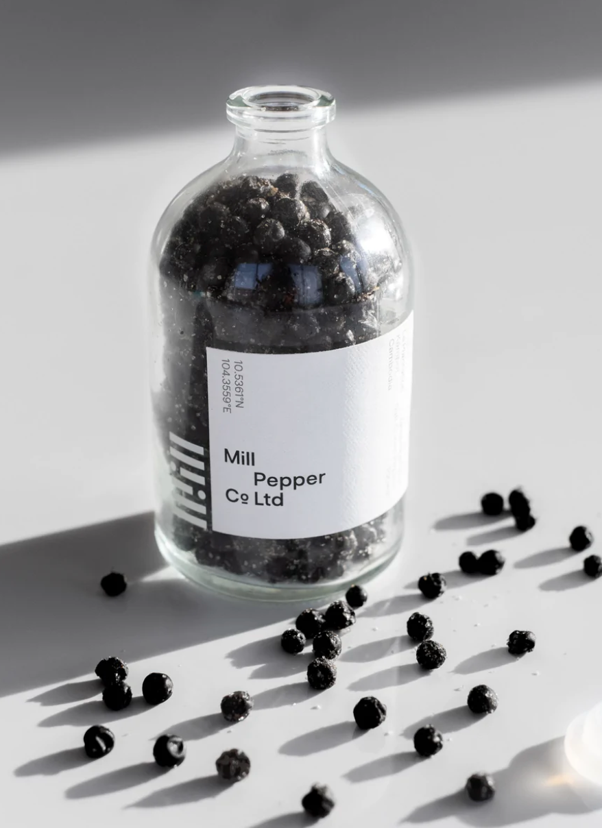 Mill Pepper Co. Green Salt Cured Kampot Pepper