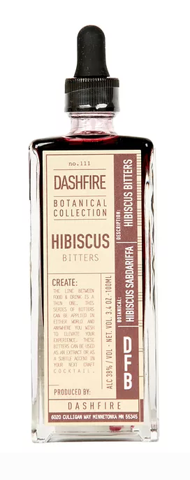 Dashfire Hibiscus Bitters  (3.4 oz)