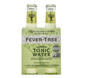 Fever Tree Lemon Tonic Water (4-pk)