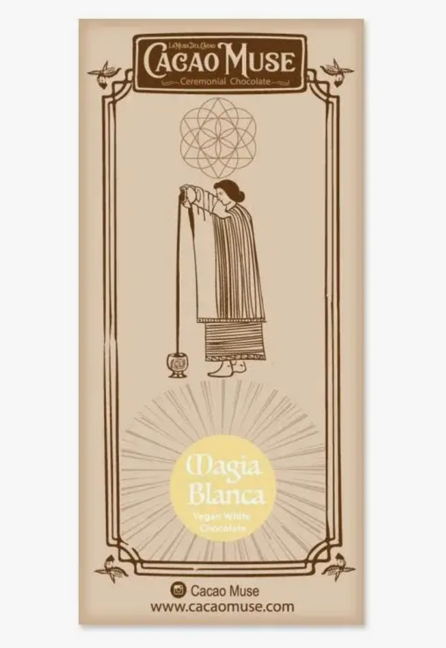 Cacao Muse 'Magia Blanca' White Chocolate Bar (Vegan)