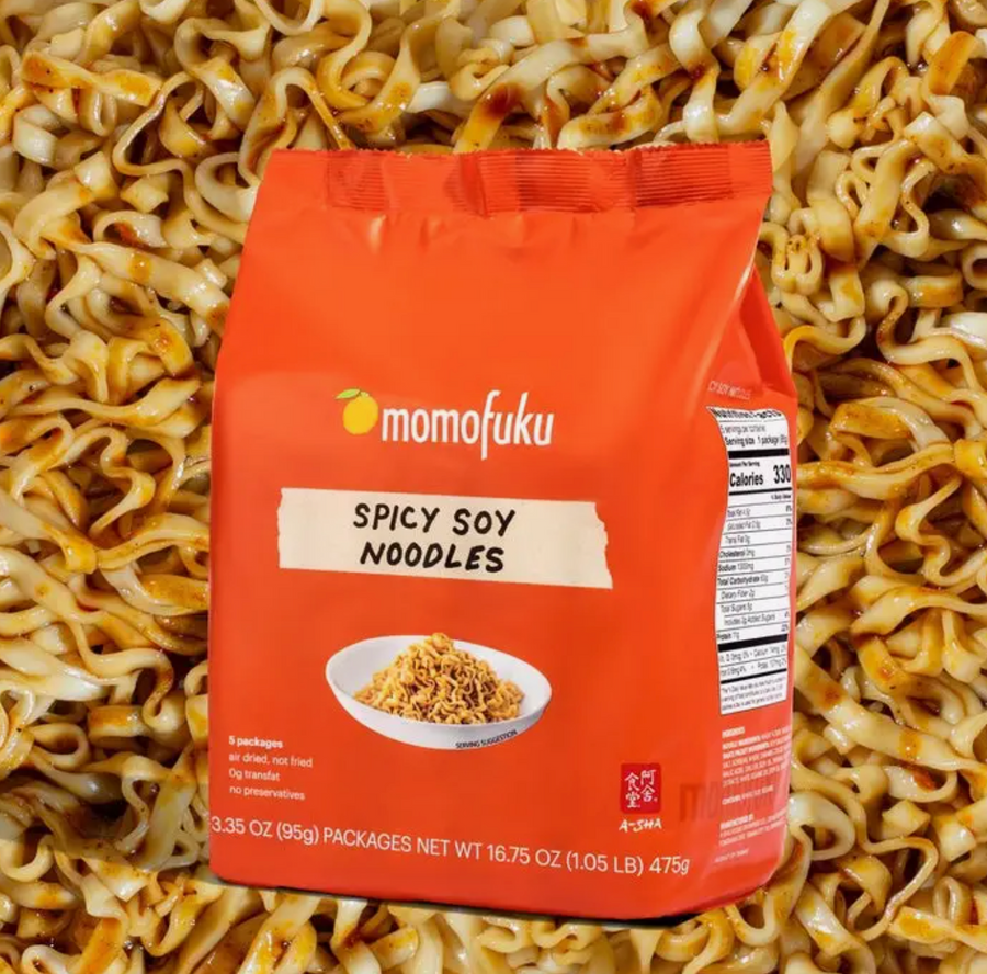 Momofuku Spicy Soy Noodles