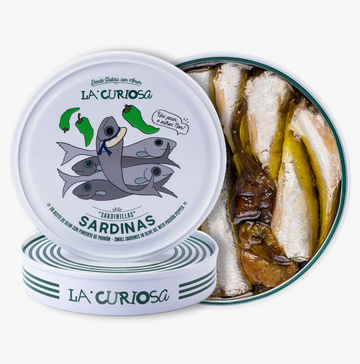La Curiosa Sardines with Padron Peppers