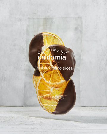 Dardimans California Crisps-Crispy Dark Chocolate Orange Slices