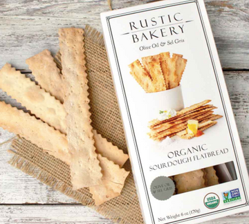 Rustic Bakery Olive Oil & Sel Flatbread (6 oz)