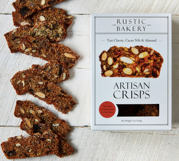 Rustic Bakery Tart Cherry, Cocoa Nib & Almond Crisps (5 oz)