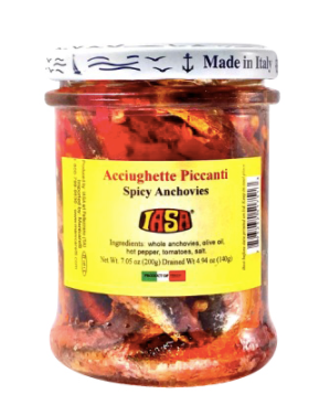 IASA Acciughette Piccanti, Spicy Anchovies