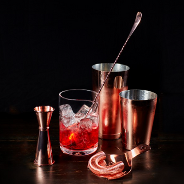 Cocktail Kingdom, Essential Cocktail Set, Copper Plated