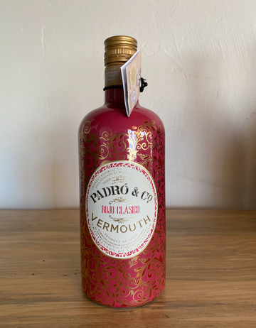Bottle of Padro & Co Rojo Clasico Vermouth