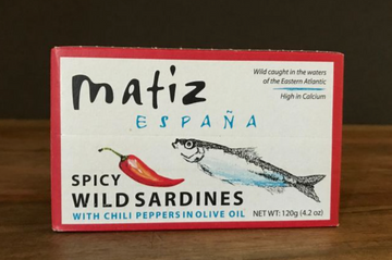 Matiz Wild Spicy Sardines (4.2oz)