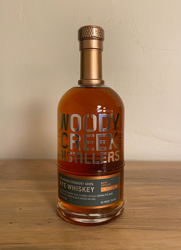 Woody Creek Colorado Straight Rye Whiskey