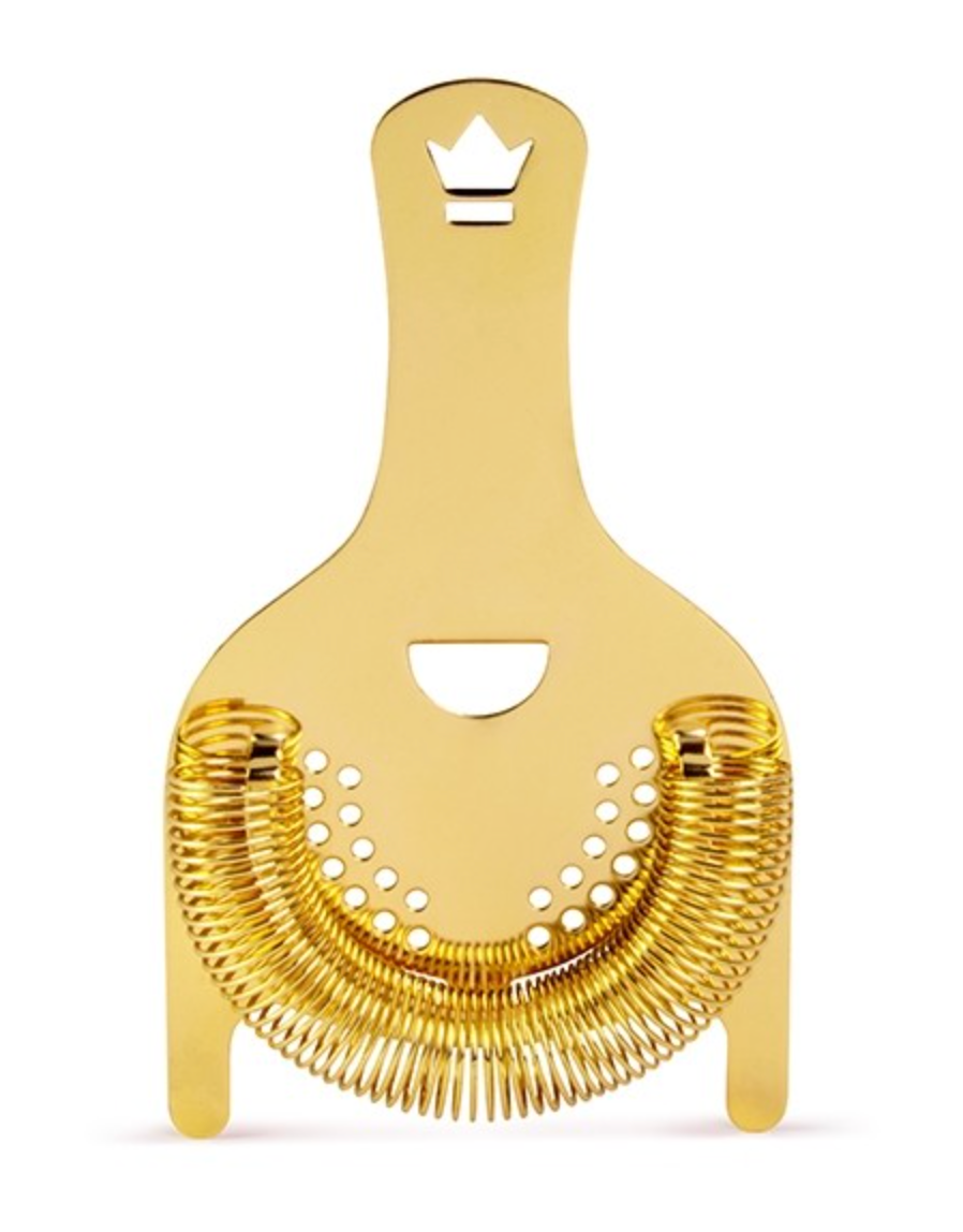 Koriko Gold Plated Hawthorne Strainer