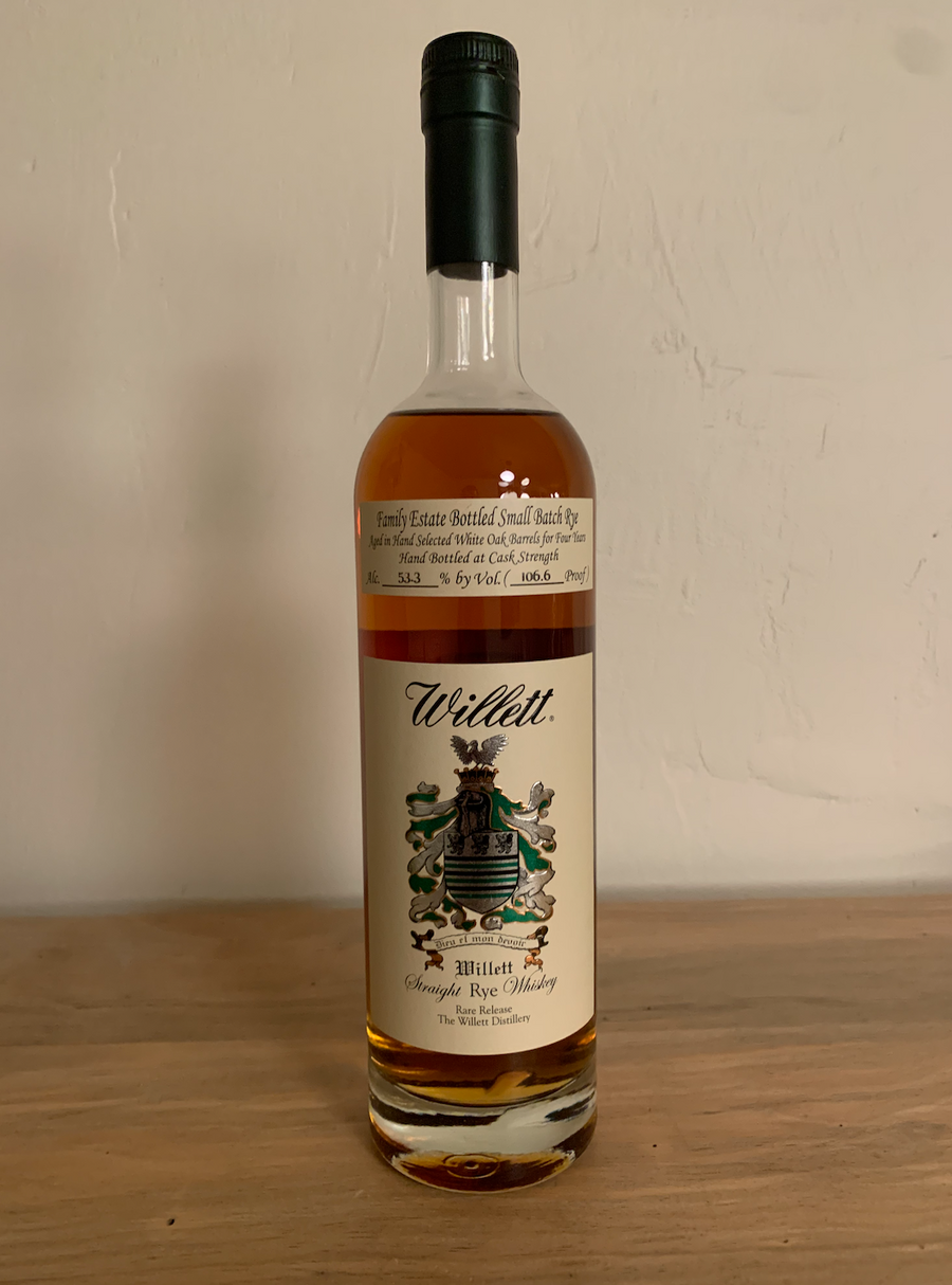 Willett Family Estate Rye 4 Yr Cask Strength