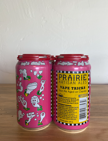 Prairie  Vape Tricks Sour Ale Aged on Cherries (4-pk)