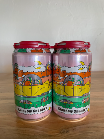Prairie 'Rainbow Sherbet' Sour ale with raspberry, pineapple and orange (4-pk)