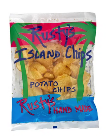Rustys Island Potato Chips (3oz)