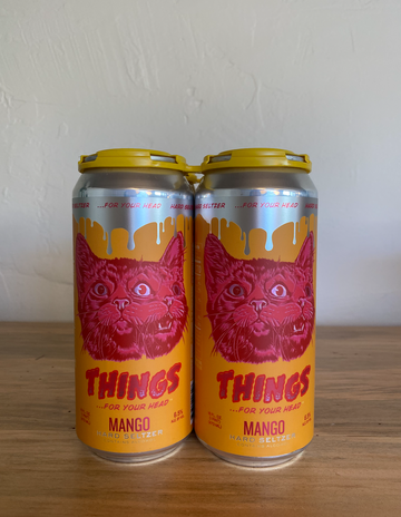 Brouwerij West Things For Your Head Mango Hard Seltzer (4-pk)