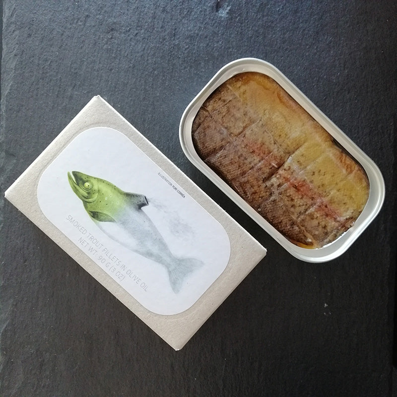 Jose Gourmet Smoked Trout Fillets