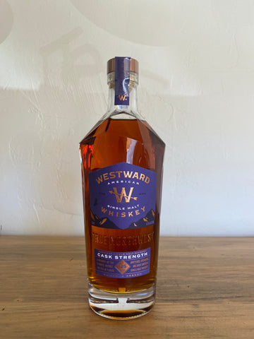 Westward American Single Malt Cask Strength Whiskey 125