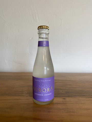 Aurora Hemp Lavender Orange Sparkling Beverage (N/A)