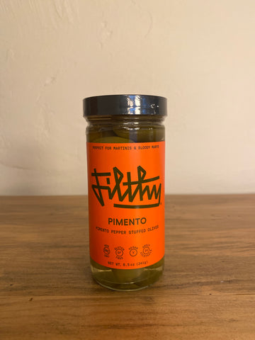 Filthy Pimento Stuffed Olives (8oz)