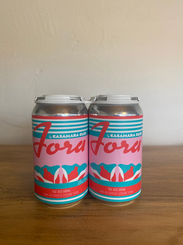 Casamara Club 'Fora' The Red Drink N/A Bev Cans (4-pk)