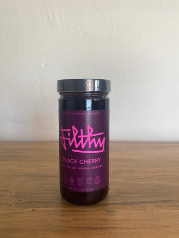 Filthy Black Cherries (8oz)