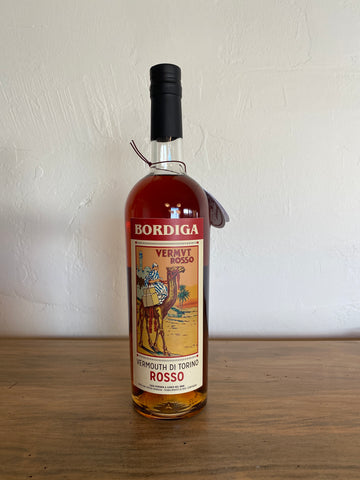 Bottle of Bordiga Vermouth Rosso
